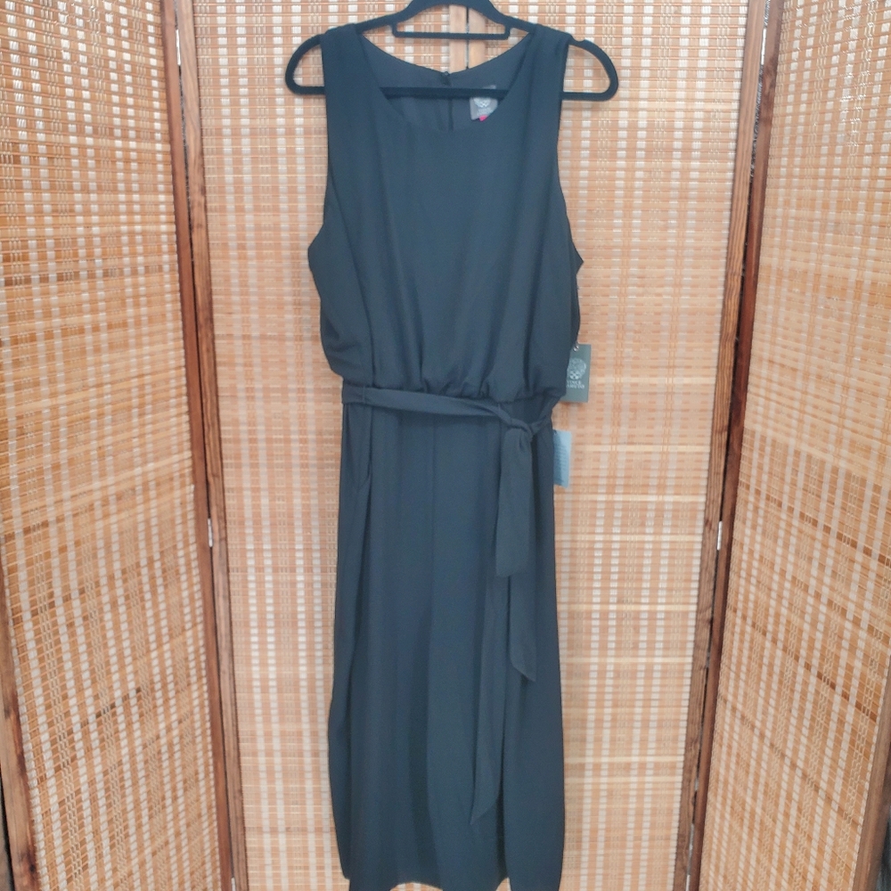 ♡ Vince Camuto Black Sleeveless Wide Leg Jumpsuit Size 18W NWT